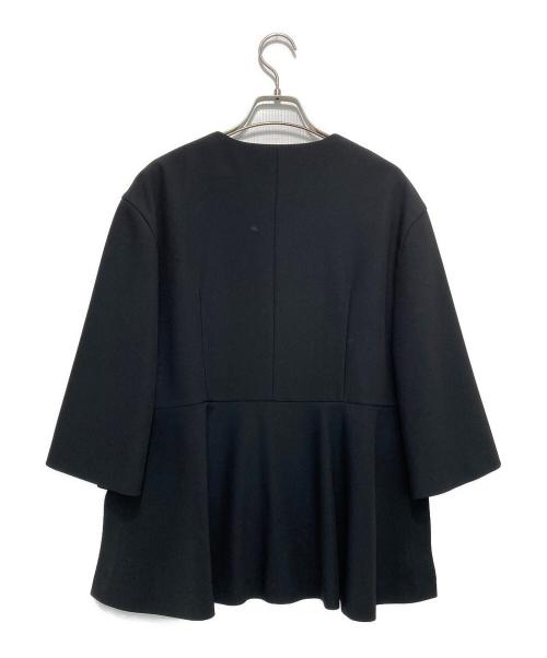 LE PHIL（ル フィル）LE PHIL (ル フィル) ハイストレッチダンボールジャケット ブラック サイズ:Fの古着・服飾アイテム