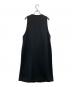 Y'S for living (ワイズフォーリビング) ノースリーブワンピース/ロングジレ ブラック サイズ:-：5000円