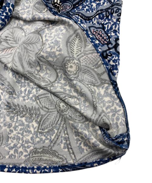 TORY BURCH（トリーバーチ）TORY BURCH (トリーバーチ)  シルクジャージ ノースリーブワンピース ネイビー サイズ:Sの古着・服飾アイテム