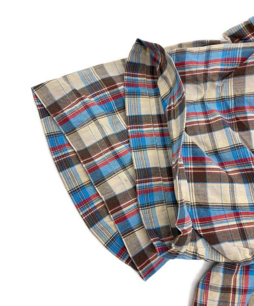 OLDstussy（オールドステューシー）OLDstussy (オールドステューシー) ［古着］90’sチェックシャツ ベージュ サイズ:XLの古着・服飾アイテム
