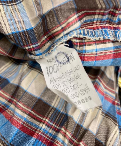 OLDstussy（オールドステューシー）OLDstussy (オールドステューシー) ［古着］90’sチェックシャツ ベージュ サイズ:XLの古着・服飾アイテム