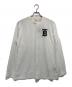 BURBERRY LONDON（バーバリーロンドン）の古着「モノグラムモチーフ TB ロゴ ロングスリーブ クルーネックTシャツ」｜ホワイト