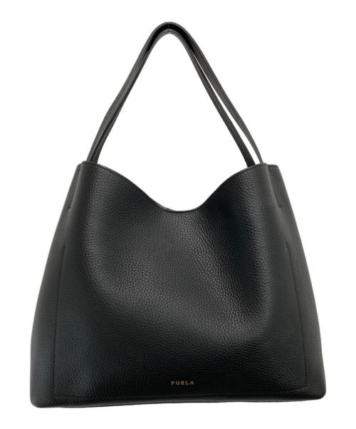 FURLA（フルラ）FURLA (フルラ) プリムラ ホーボーバッグ ブラックの古着・服飾アイテム