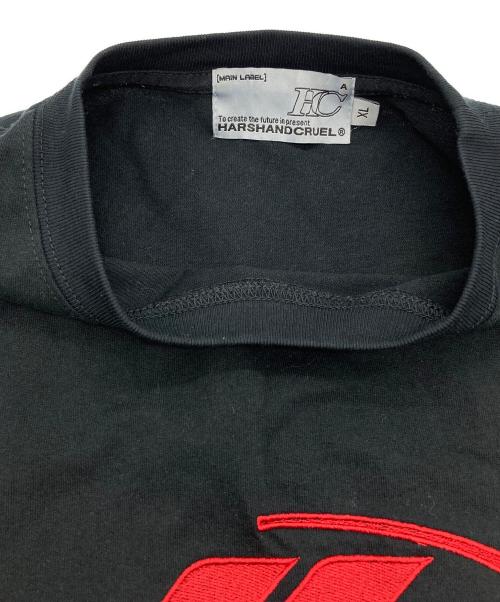 HARSH AND CRUEL（ハーシュアンドクルーエル）HARSH AND CRUEL (ハーシュアンドクルーエル) 半袖Tシャツ ブラック サイズ:XLの古着・服飾アイテム