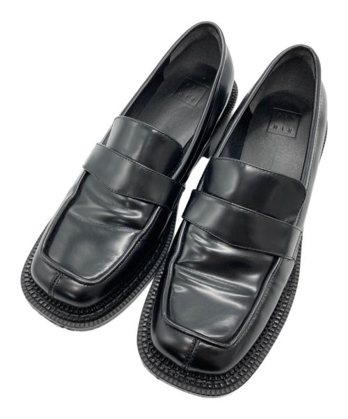 RIM.ARK（リムアーク）RIM.ARK (リムアーク) Square platform loafer ブラック サイズ:37の古着・服飾アイテム