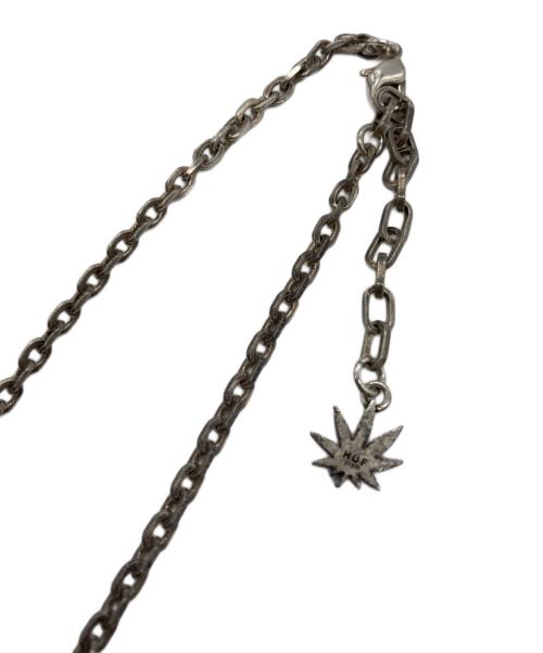 HUF（ハフ）HUF (ハフ) モチーフシルバーネックレス シルバーの古着・服飾アイテム