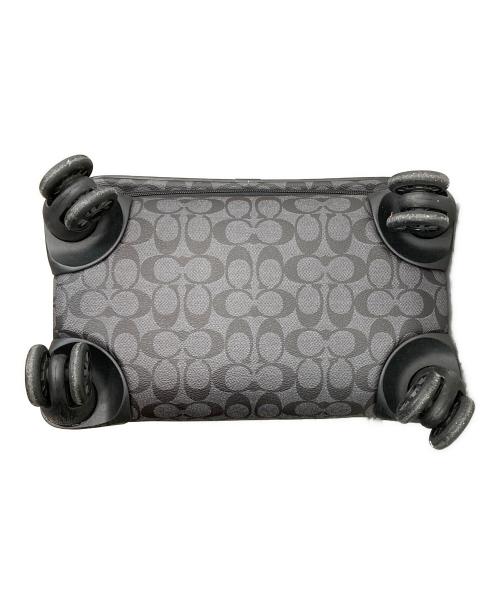 COACH（コーチ）COACH (コーチ) シグネチャーキャリーバッグ ブラックの古着・服飾アイテム