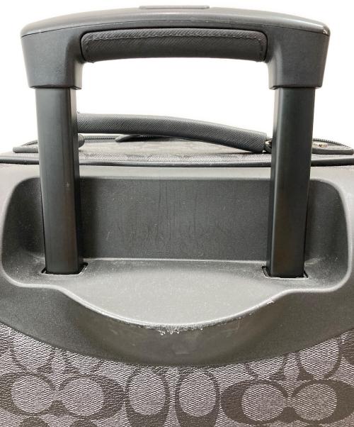 COACH（コーチ）COACH (コーチ) シグネチャーキャリーバッグ ブラックの古着・服飾アイテム