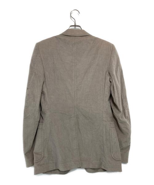 GUCCI（グッチ）GUCCI (グッチ) コーデュロイ2Bジャケット ベージュ サイズ:44Rの古着・服飾アイテム