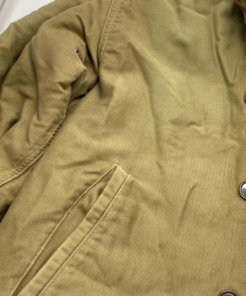 BUZZ RICKSON'S（バズリクソンズ）BUZZ RICKSON'S (バズリクソンズ) ワッペン刺繍デッキジャケット カーキ サイズ:Lの古着・服飾アイテム