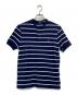 POLO RALPH LAUREN（ポロ・ラルフローレン）の古着「ヘンリーネックカットソー」｜ネイビー