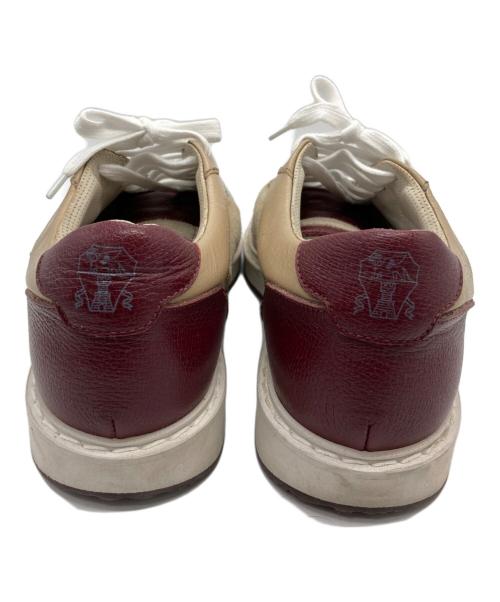 BRUNELLO CUCINELLI（ブルネロクチネリ）BRUNELLO CUCINELLI (ブルネロクチネリ) ローカットスニーカー ベージュ サイズ:42の古着・服飾アイテム