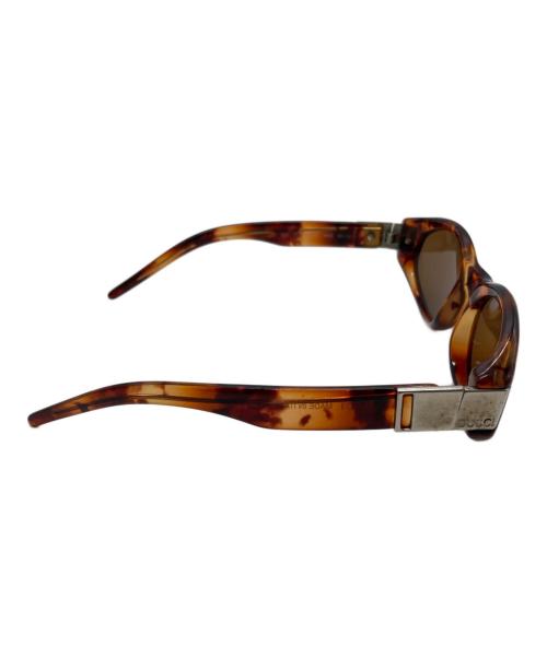 GUCCI（グッチ）GUCCI (グッチ) サングラス ブラウン サイズ:55□20　135の古着・服飾アイテム