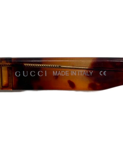 GUCCI（グッチ）GUCCI (グッチ) サングラス ブラウン サイズ:55□20　135の古着・服飾アイテム