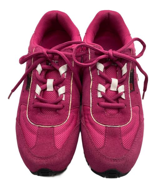 DIESEL（ディーゼル）DIESEL (ディーゼル) ローカットスニーカー ピンク サイズ:US8の古着・服飾アイテム