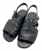 Alfredo BANNISTERアルフレッドバニスター）の古着「レザーサンダル」｜ブラック