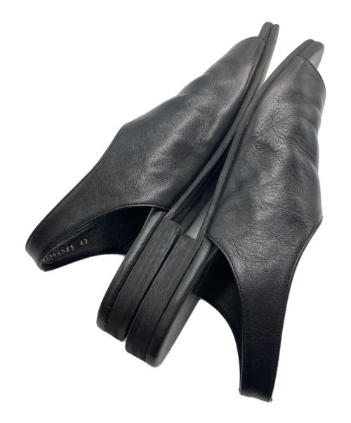 Alfredo BANNISTER（アルフレッドバニスター）Alfredo BANNISTER (アルフレッドバニスター) レザーサンダル ブラック サイズ:43の古着・服飾アイテム