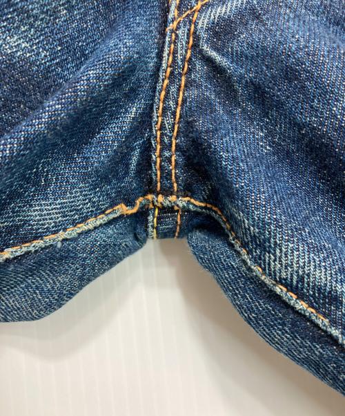 EVISU（エヴィス）EVISU (エヴィス) No.2 ビッグカモメプリントデニムパンツ インディゴ サイズ:32×35の古着・服飾アイテム