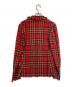 45rpm (45アールピーエム) チェックウールジャケット レッド サイズ:1：5000円