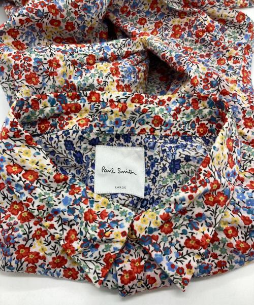 PAUL SMITH（ポールスミス）PAUL SMITH (ポールスミス) 総柄シャツ レッド サイズ:Lの古着・服飾アイテム