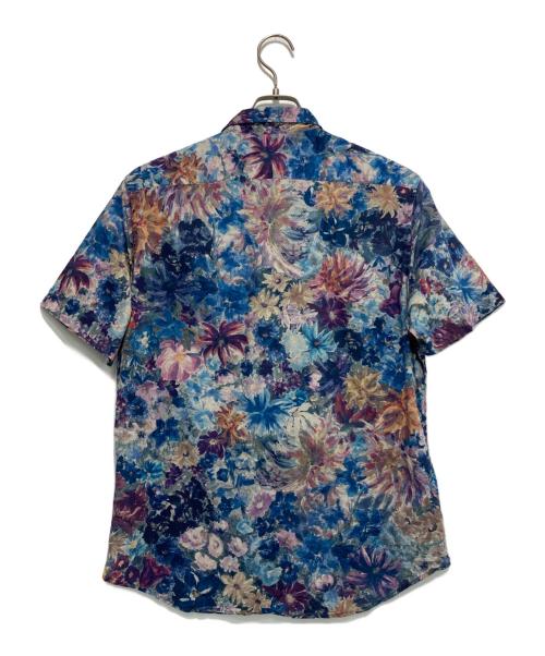 Paul Smith COLLECTION（ポールスミス コレクション）Paul Smith COLLECTION (ポールスミス コレクション) 花柄シャツ ブルー サイズ:Lの古着・服飾アイテム