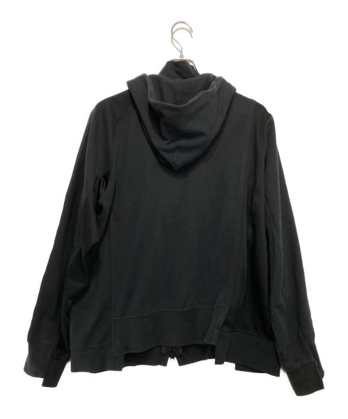 NIKE（ナイキ）NIKE (ナイキ) sacai (サカイ) WNMS Double Zip Hoodie ブラック サイズ:XLの古着・服飾アイテム