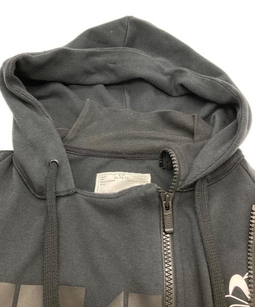 NIKE（ナイキ）NIKE (ナイキ) sacai (サカイ) WNMS Double Zip Hoodie ブラック サイズ:XLの古着・服飾アイテム