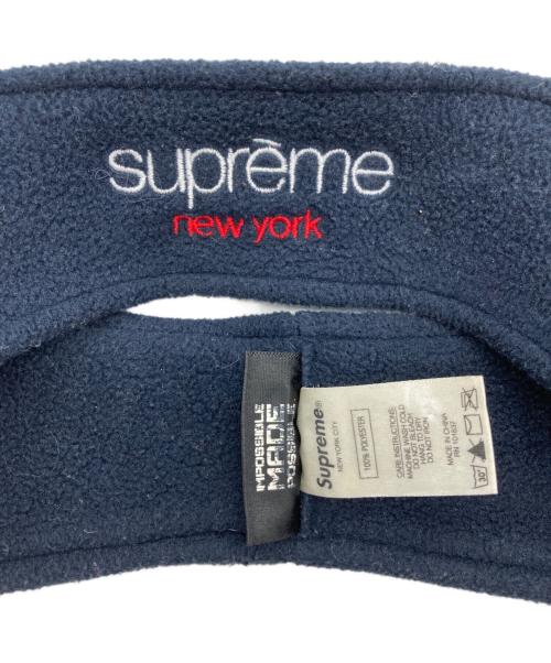 SUPREME（シュプリーム）Supreme (シュプリーム) POLARTEC HEADBAND ネイビーの古着・服飾アイテム