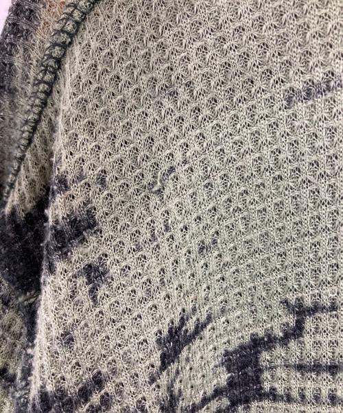 DIESEL（ディーゼル）DIESEL (ディーゼル) サーマルカットソー グリーン サイズ:Lの古着・服飾アイテム