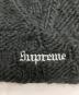 中古・古着 Supreme (シュプリーム) Block Knit Beanie ブラック：4000円