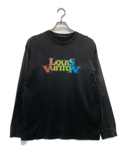 LOUIS VUITTON（ルイ ヴィトン）LOUIS VUITTON (ルイ ヴィトン) 長袖Tシャツ ブラック サイズ:Mの古着・服飾アイテム