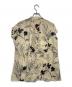 BALLSEY (ボールジィ) ワイルドフラワープリント バンドカラーブラウス ベージュ サイズ:36：5000円