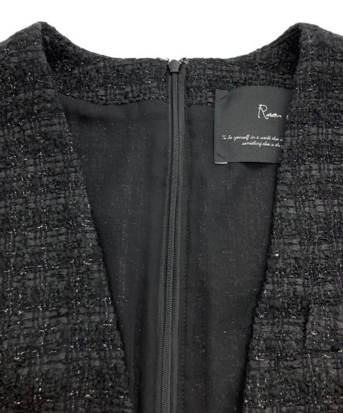 Room no.8（ルームエイト）Room no.8 (ルームエイト) ノースリーブワンピース ブラック サイズ:1の古着・服飾アイテム