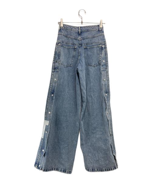 adidas（アディダス）adidas (アディダス) アディブレイク デニムジーンズ インディゴ サイズ:26の古着・服飾アイテム