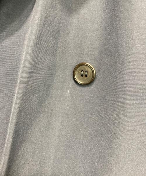 MaxMara city（マックスマーラシティー）MaxMara CITY (マックスマーラシティー) ベルテッドコート ネイビー サイズ:36の古着・服飾アイテム