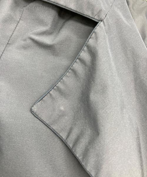 MaxMara city（マックスマーラシティー）MaxMara CITY (マックスマーラシティー) ベルテッドコート ネイビー サイズ:36の古着・服飾アイテム