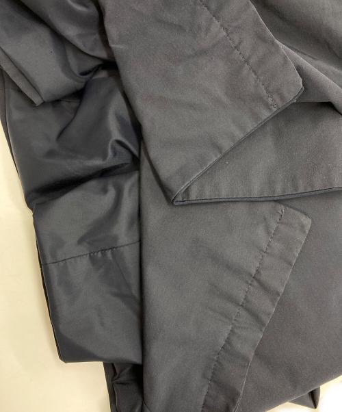 MaxMara city（マックスマーラシティー）MaxMara CITY (マックスマーラシティー) ベルテッドコート ネイビー サイズ:36の古着・服飾アイテム