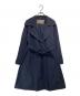 MaxMara CITY（マックスマーラシティー）の古着「ベルテッドコート」｜ネイビー