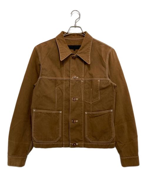 COMME des GARCONS HOMME（コムデギャルソン オム）COMME des GARCONS HOMME (コムデギャルソン オム) Flower Paint COTTON Shirts ブラウン サイズ:Mの古着・服飾アイテム