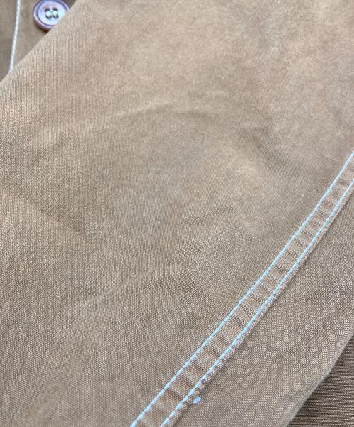 COMME des GARCONS HOMME（コムデギャルソン オム）COMME des GARCONS HOMME (コムデギャルソン オム) Flower Paint COTTON Shirts ブラウン サイズ:Mの古着・服飾アイテム