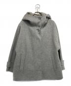 WEEKEND Max Maraウィークエンド マックスマーラ）の古着「ダウン切替フーデッドコート」｜グレー