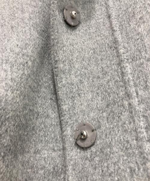 WEEKEND Max Mara（ウィークエンド マックスマーラ）Weekend Max Mara (ウィークエンド マックスマーラ) ダウン切替フーデッドコート グレー サイズ:36の古着・服飾アイテム