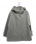 Weekend Max Mara（ウィークエンド マックスマーラ）の古着「ダウン切替フーデッドコート」｜グレー