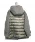 Weekend Max Mara (ウィークエンド マックスマーラ) ダウン切替フーデッドコート グレー サイズ:36：25000円
