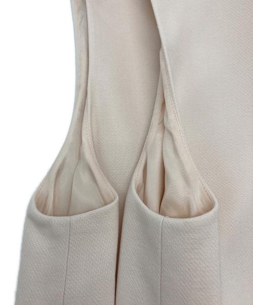 Max Mara Studio（マックスマーラ ストゥディオ）MAX MARA STUDIO (マックスマーラ ストゥディオ) 装飾ノースリーブブラウス ピンク サイズ:42（170/92A）の古着・服飾アイテム