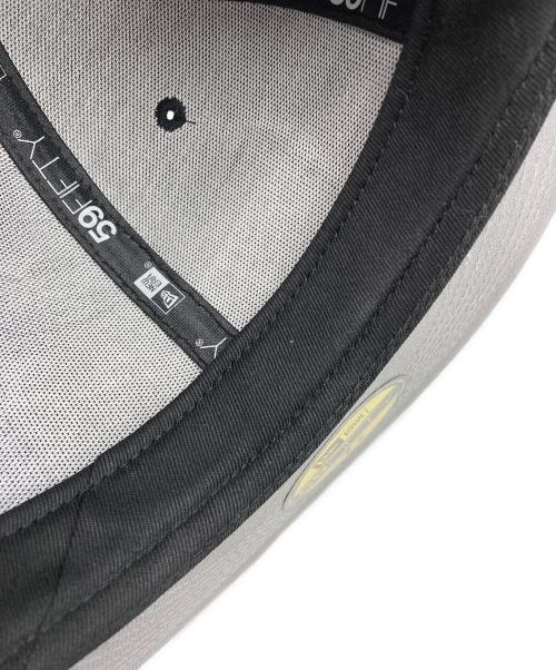 New Era（ニューエラ）New Era (ニューエラ) Supreme (シュプリーム) Leather Earflap Box Logo キャップ ブラック サイズ:7½　59.6cmの古着・服飾アイテム