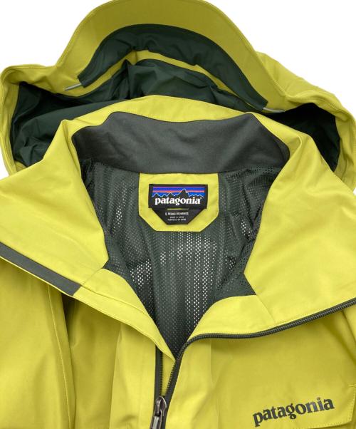 Patagonia（パタゴニア）Patagonia (パタゴニア) パウダーボウルジャケット イエロー サイズ:Lの古着・服飾アイテム