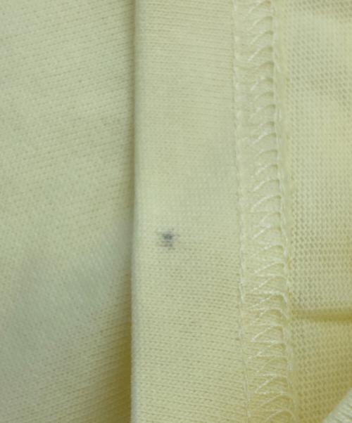 AMI Alexandre Mattiussi（アミアレクサンドルマテュッシ）AMI Alexandre Mattiussi (アミアレクサンドルマテュッシ) ハートロゴ刺繍Tシャツ イエロー サイズ:XLの古着・服飾アイテム