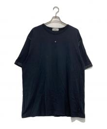 STONE ISLAND（ストーンアイランド）の古着「コンパス刺繍ステッチTシャツ」｜ブラック