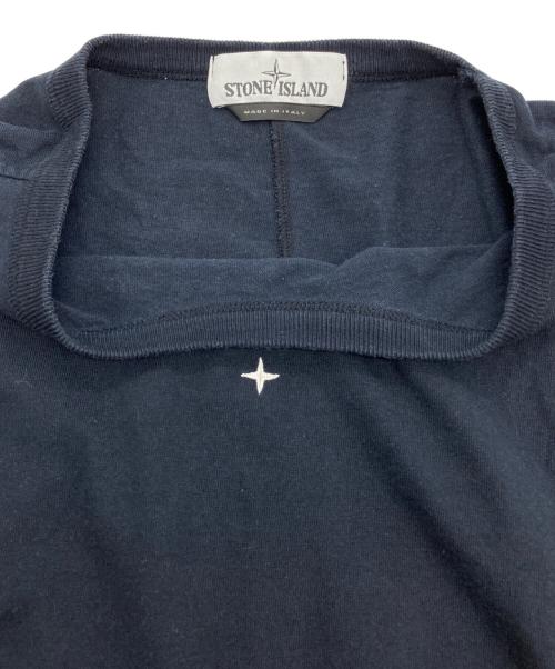 STONE ISLAND（ストーンアイランド）STONE ISLAND (ストーンアイランド) コンパス刺繍ステッチTシャツ ブラック サイズ:3XLの古着・服飾アイテム